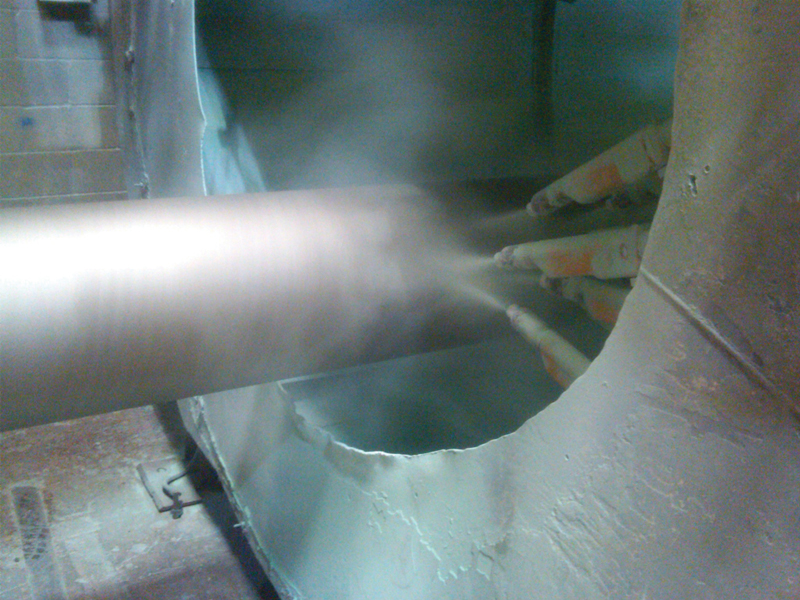 octg temperature measurement tube coating