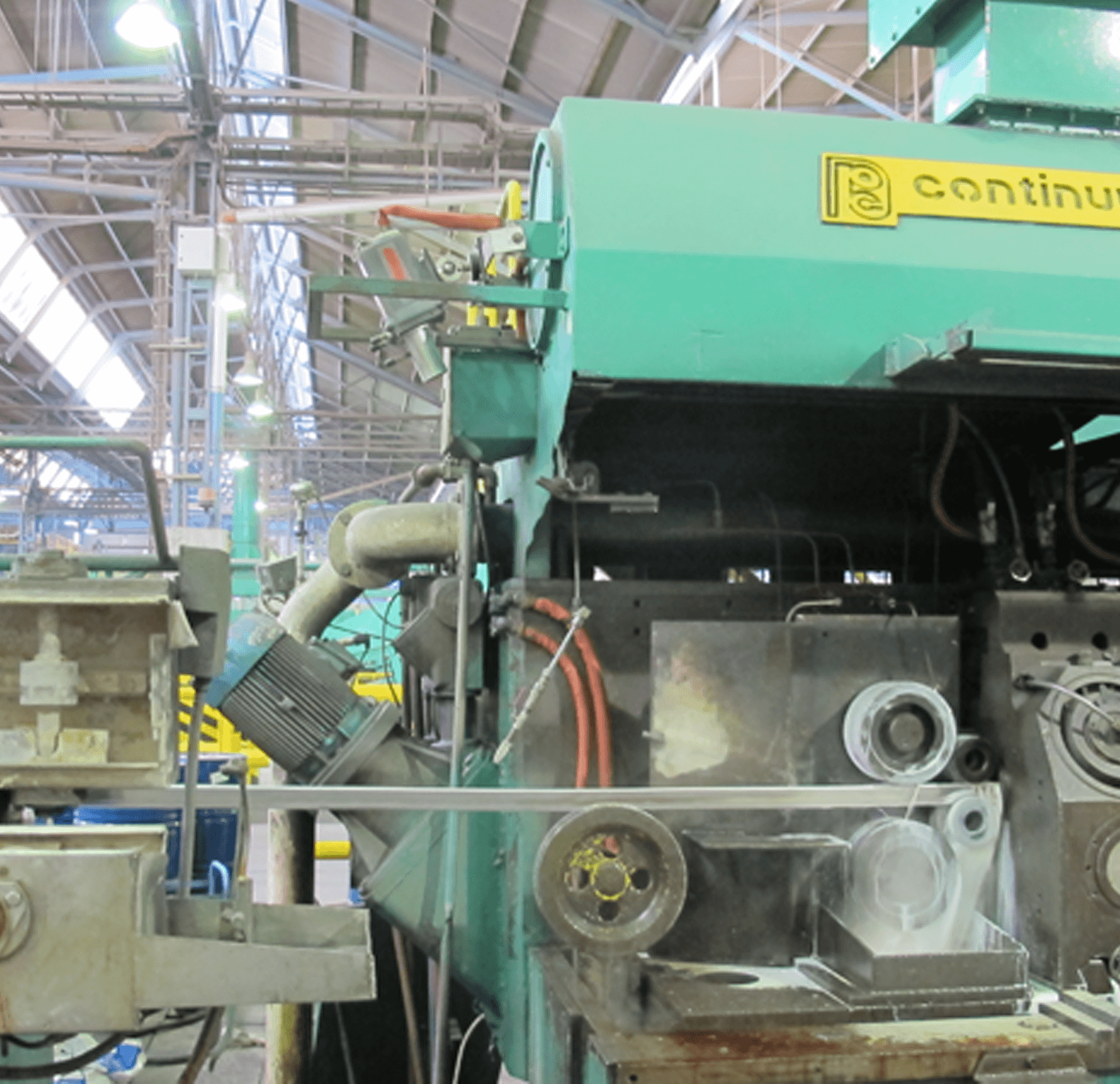 Aluminum-Cast-Surface-and-Rolled-Surface Overview of Williamson Pyrometer measuring aluminum cast and rolled surface temperatures