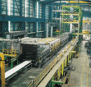 Steel-Annealing-1 Overview of welder at steel annealing facility
