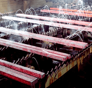 rolling mills cooling zone